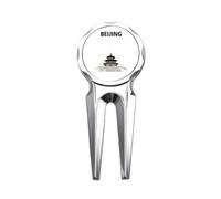 no/no China Beijing Temple Heaven Sacred Golf Divot Tool Golf Ball Marker Repair Tool