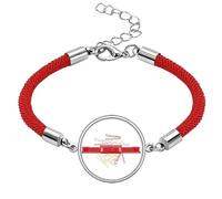 no/no China Building Great Hall People Lucky Red String Bracelet Rope Bracelet Handmade