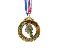 no/no Chinese Shadow Play Head Portrait Gold Award Winner Medal First Place Ribbon