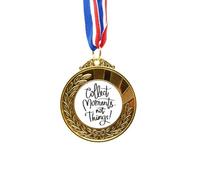 no/no Collect Moments Not Things Quote Gold Award Winner Medal First Place Ribbon