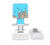 no/no Commerce City Central Animation Adjustable Cell Phone Stand Desk Foldable
