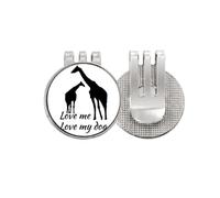 no/no Common Knowledge English Language Culture Giraffe Golf Ball Marker Hat Cap Clip Enamel Magnetic