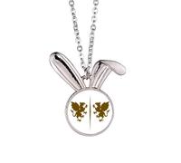 no/no comparison ferocious abilities beasts abroad Rabbit Necklace Pendant Bunny Animal Jewelry Gift