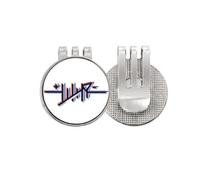 no/no compnt course route sign Golf Ball Marker Hat Cap Clip Enamel Magnetic