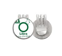 no/no constellation fate birthday celebration Golf Ball Marker Hat Cap Clip Enamel Magnetic