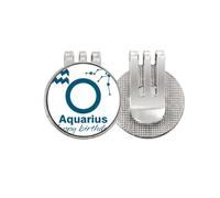 no/no constellation fate birthday celebration Golf Ball Marker Hat Cap Clip Enamel Magnetic