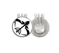 no/no Constellation Sagittarius Zodiac Sign Golf Ball Marker Hat Cap Clip Enamel Magnetic