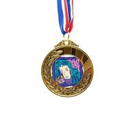no/no Constellation Virgo Mexicon Culture Engraving Gold Award Winner Medal First Place Ribbon