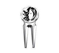 no/no Constellation Virgo Zodiac Symbol Golf Divot Tool Golf Ball Marker Repair Tool
