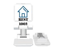 no/no Convenient Habit Toilet Washing Adjustable Cell Phone Stand Desk Foldable