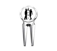 no/no Couple's Wishes Feel Tacit Golf Divot Tool Golf Ball Marker Repair Tool