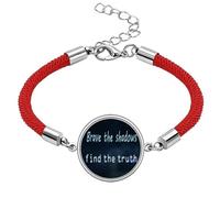 no/no Couto Shadows find Truth Lucky Red String Bracelet Rope Bracelet Handmade