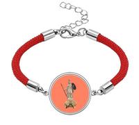 no/no Craft Livestock Pure Goddess Lucky Red String Bracelet Rope Bracelet Handmade