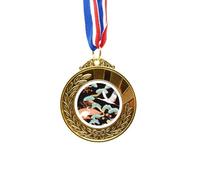 no/no cranes peonies maple pattern Gold Award Winner Medal First Place Ribbon
