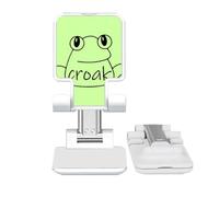 no/no Croak Frosch Mignon Lovely Adjustable Cell Phone Stand Desk Foldable