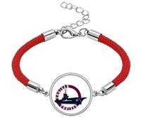 no/no Cruiser Military s Ocean Lucky Red String Bracelet Rope Bracelet Handmade