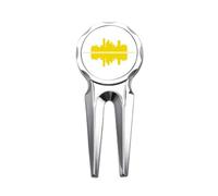 no/no Cultural Symbol Reflection Urban Landscape Architecture Golf Divot Tool Golf Ball Marker Repair Tool