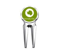 no/no Dad Antarctica Tourism Explore Love Golf Divot Tool Golf Ball Marker Repair Tool