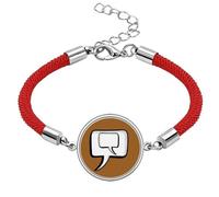 no/no Daily Language Chat Dialogue Understanding Lucky Red String Bracelet Rope Bracelet Handmade