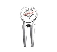 no/no Daily Language Chat Emotion Excitement Golf Divot Tool Golf Ball Marker Repair Tool