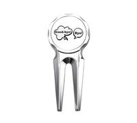 no/no Daily Language Chat Goodbye Greetings Golf Divot Tool Golf Ball Marker Repair Tool