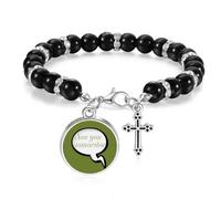 no/no Daily Language Chat Separate Meet Beaded Bracelet Boho Jewelry