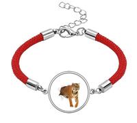 no/no Damage Animal Paper Tigers Cats Lucky Red String Bracelet Rope Bracelet Handmade