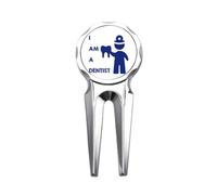 no/no Dentist Dental Body Job Art Deco Fashion Golf Divot Tool Golf Ball Marker Repair Tool