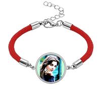 no/no Dignified Sedate Elegance Splendid Lucky Red String Bracelet Rope Bracelet Handmade