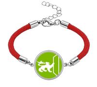 no/no Divine Animals Abroad Cruel Ability Instructions Lucky Red String Bracelet Rope Bracelet Handmade
