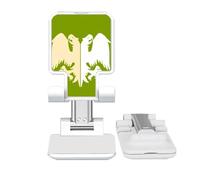 no/no Divine Animals External Cruel Ability Two Heads Adjustable Cell Phone Stand Desk Foldable