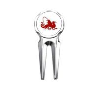 no/no Divine Beasts Ferocious Capable Fly Dragons Abroad Golf Divot Tool Golf Ball Marker Repair Tool