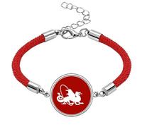 no/no Divine Beasts Ferocious Capable Fly Dragons Abroad Lucky Red String Bracelet Rope Bracelet Handmade