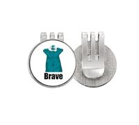 no/no Doctor Stay Home Save Valor Golf Ball Marker Hat Cap Clip Enamel Magnetic