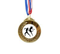 no/no Duet Dance Dancer Sports Performance Gold Award Winner Medal First Place Ribbon