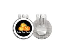no/no Earth Environmental Protect Peace Golf Ball Marker Hat Cap Clip Enamel Magnetic