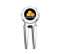 no/no Earth Environmental Protect Peace Golf Divot Tool Golf Ball Marker Repair Tool