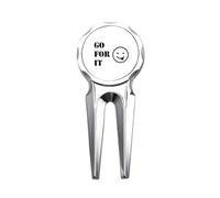 no/no Effort Expression Struggle Meaning Golf Divot Tool Golf Ball Marker Repair Tool