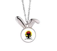 no/no End Dark Rules Art Deco Fashion Rabbit Necklace Pendant Bunny Animal Jewelry Gift