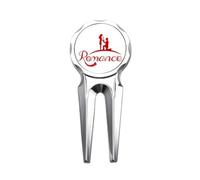 no/no English Language Culture Common Sense Cartoons Golf Divot Tool Golf Ball Marker Repair Tool