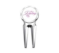 no/no English Language Culture Common Sense Love Golf Divot Tool Golf Ball Marker Repair Tool