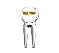 no/no English Language Culture Common Sense Tie Golf Divot Tool Golf Ball Marker Repair Tool