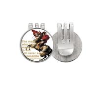 no/no euan will napoleonic war Golf Ball Marker Hat Cap Clip Enamel Magnetic