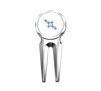 no/no Everybody Loves Beautiful Lucky Stars Golf Divot Tool Golf Ball Marker Repair Tool
