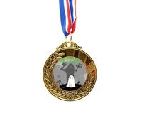 no/no fear halloween corpse Gold Award Winner Medal First Place Ribbon