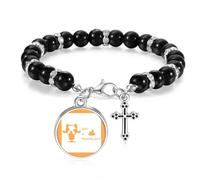 no/no Fierce Boston Terrier Poop Problem Beaded Bracelet Boho Jewelry