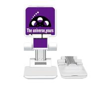 no/no Film Words The Universe Yours Adjustable Cell Phone Stand Desk Foldable