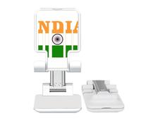no/no Flag Country Letter South Asia Adjustable Cell Phone Stand Desk Foldable