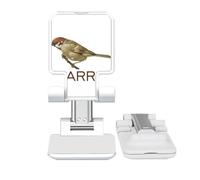 no/no Food Branches Sparrows Birds Adjustable Cell Phone Stand Desk Foldable