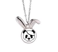 no/no fpanda ruthless blindfold Rabbit Necklace Pendant Bunny Animal Jewelry Gift